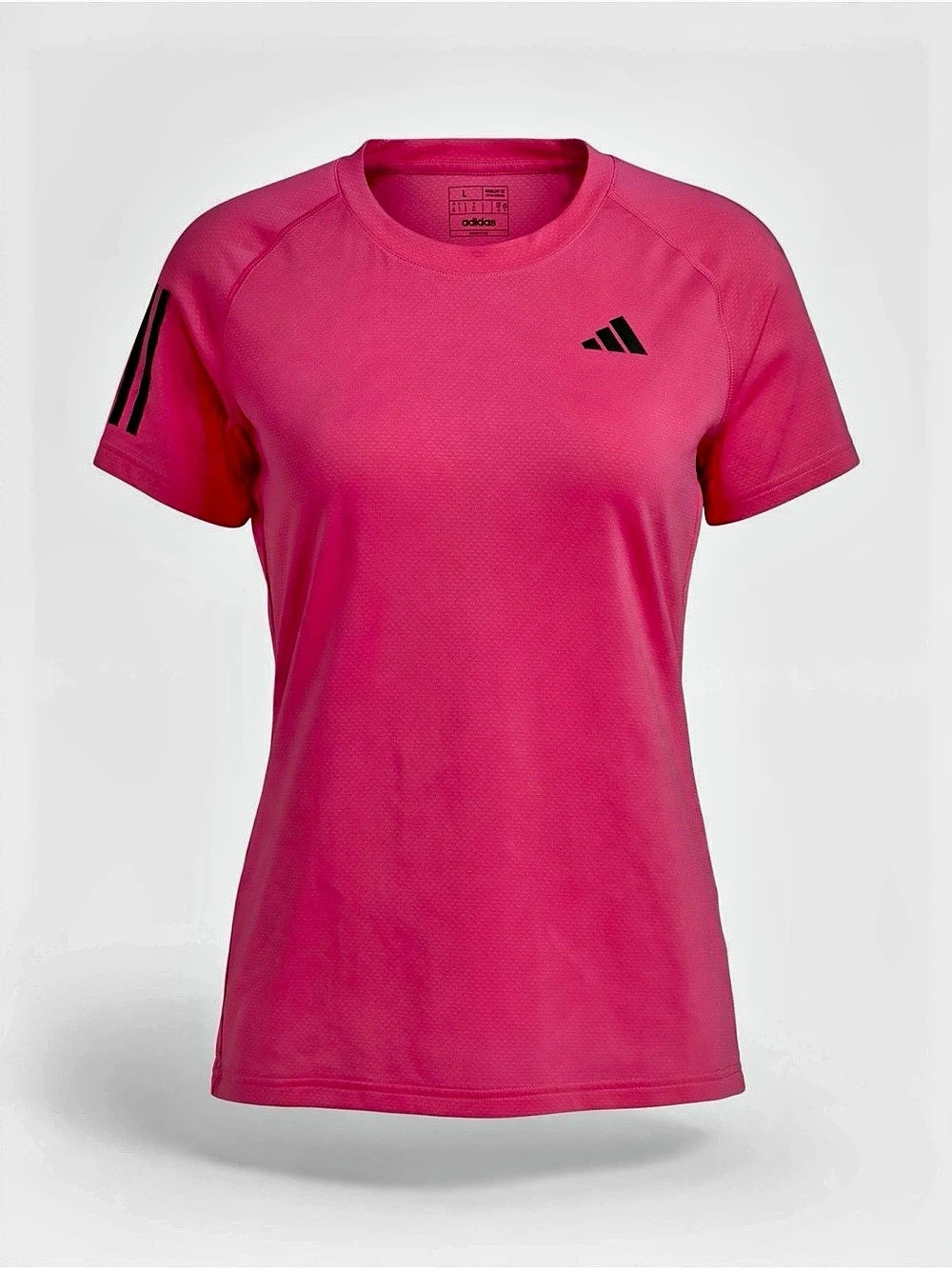 adidas AEROREADY Train Essentials 3-Stripes Tee Pink Large
